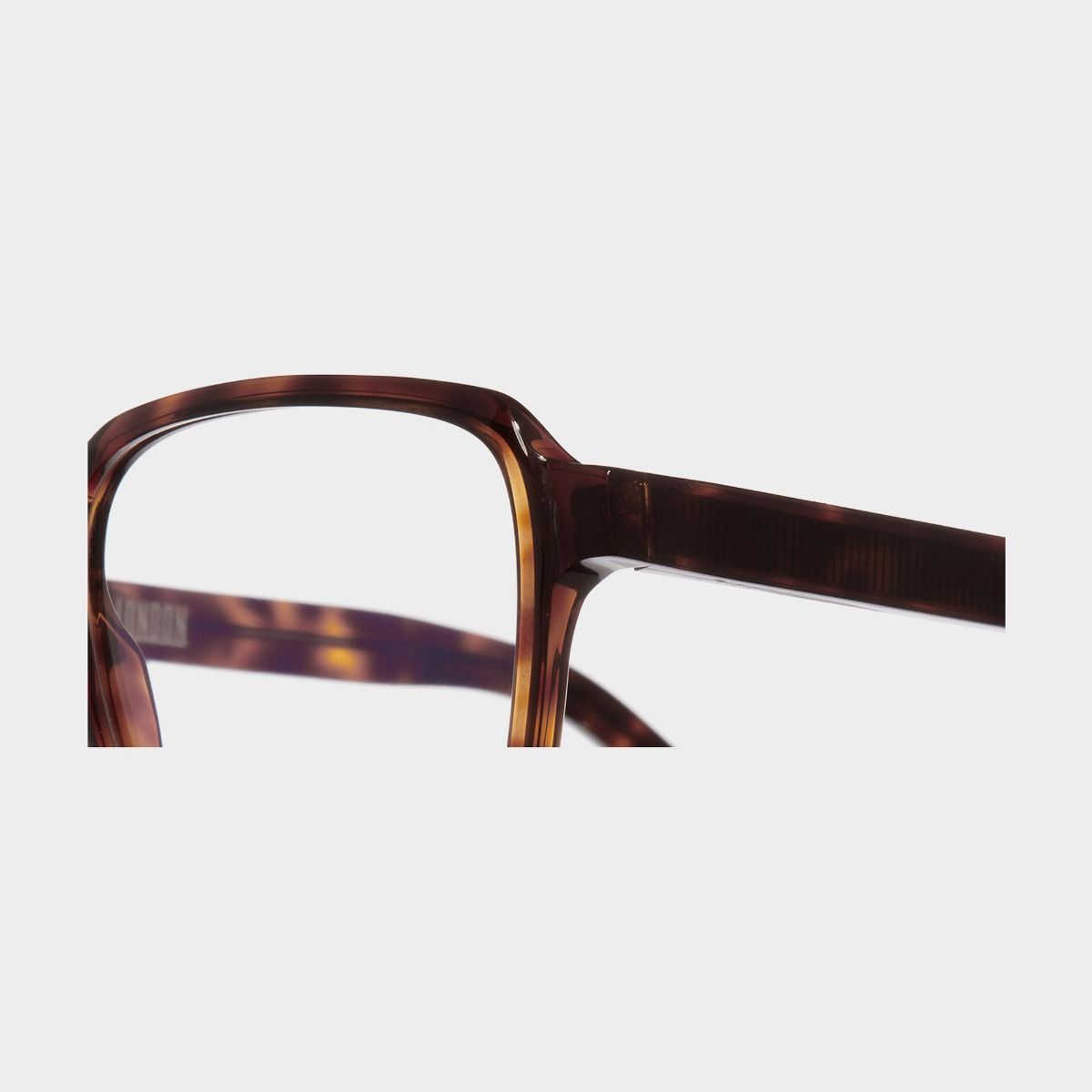 1361 Optical Square Glasses - Dark Turtle