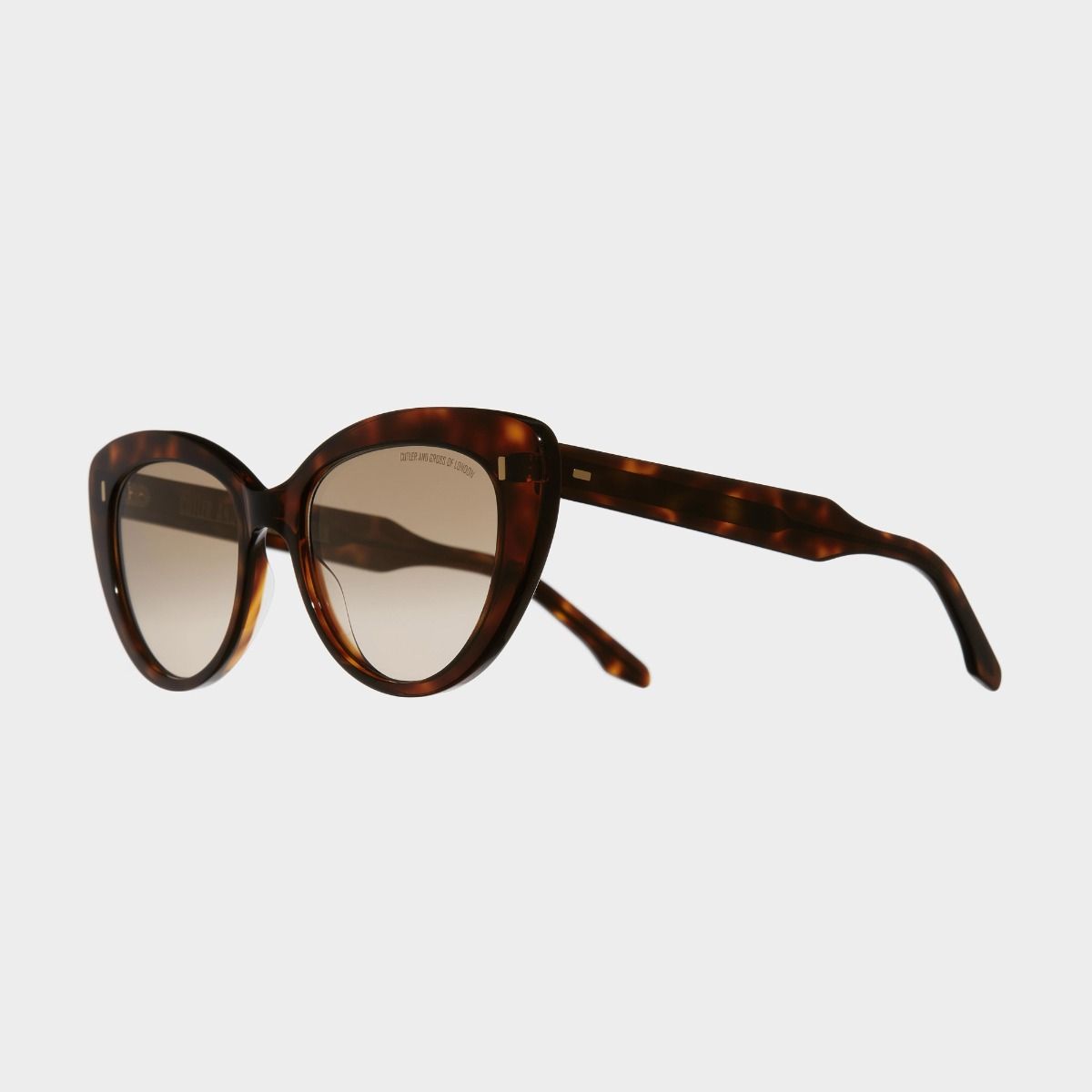 Cutler and Gross, 1350 Cat Eye Sunglasses - Dark Turtle