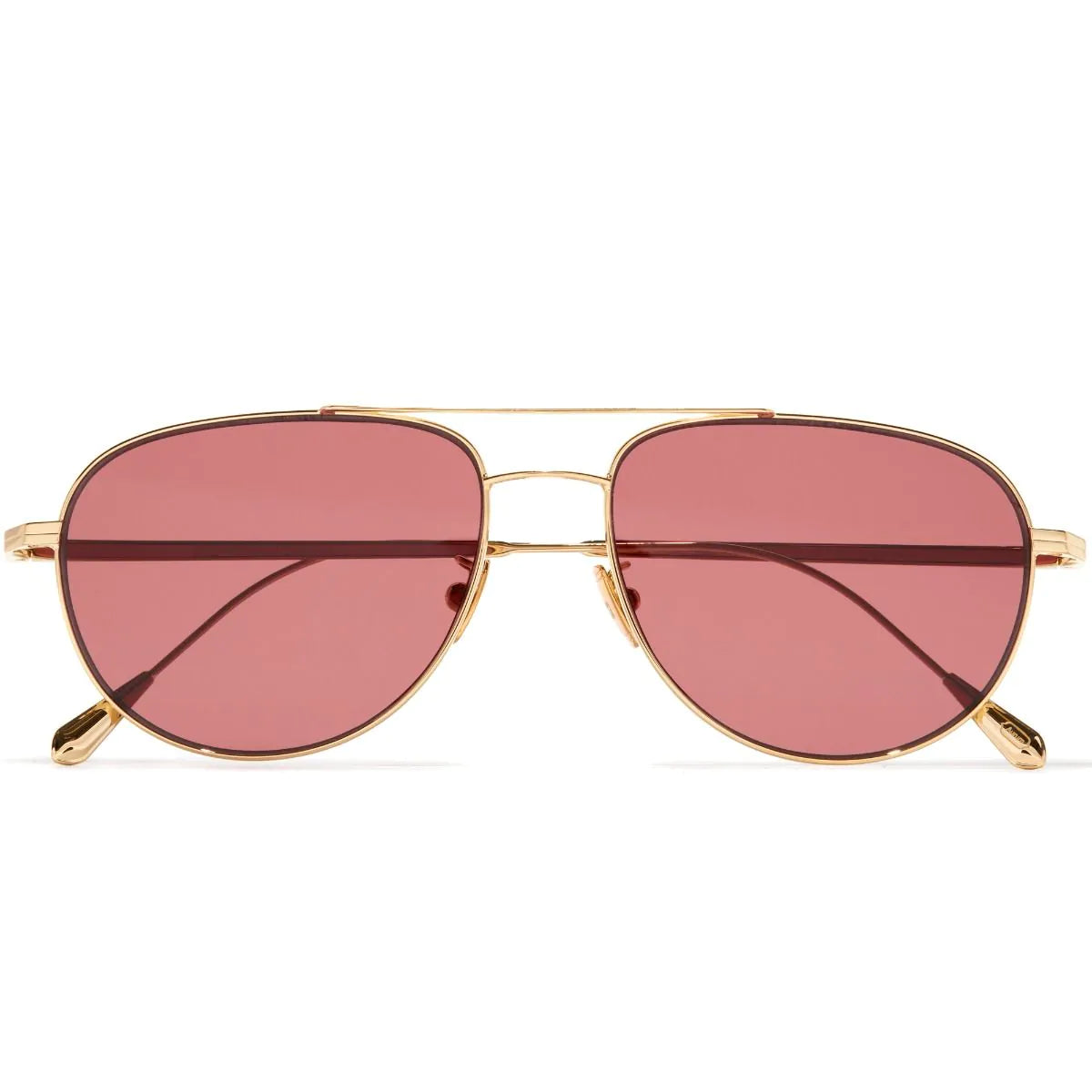 0002 Aviator Sunglasses - Gold 18K by Cutler and Gross