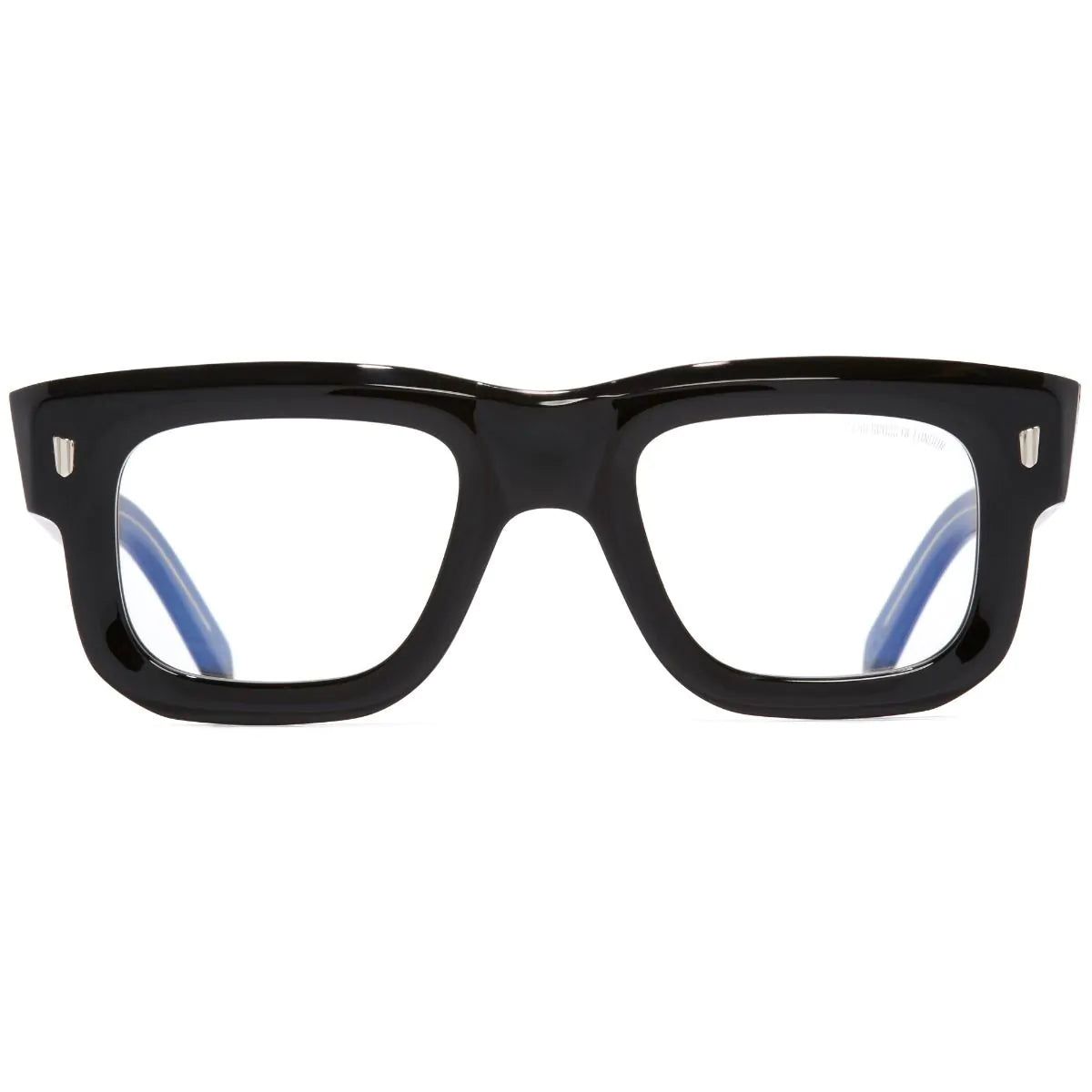 1402 Square Optical Glasses - Black on Yellow by Cutler and Gross