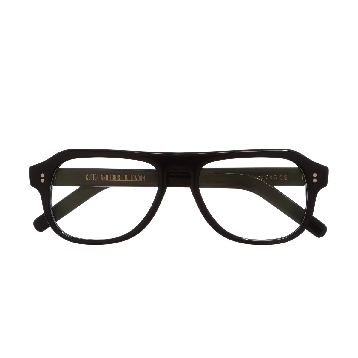 0822V2 Optical Aviator Glasses - Black