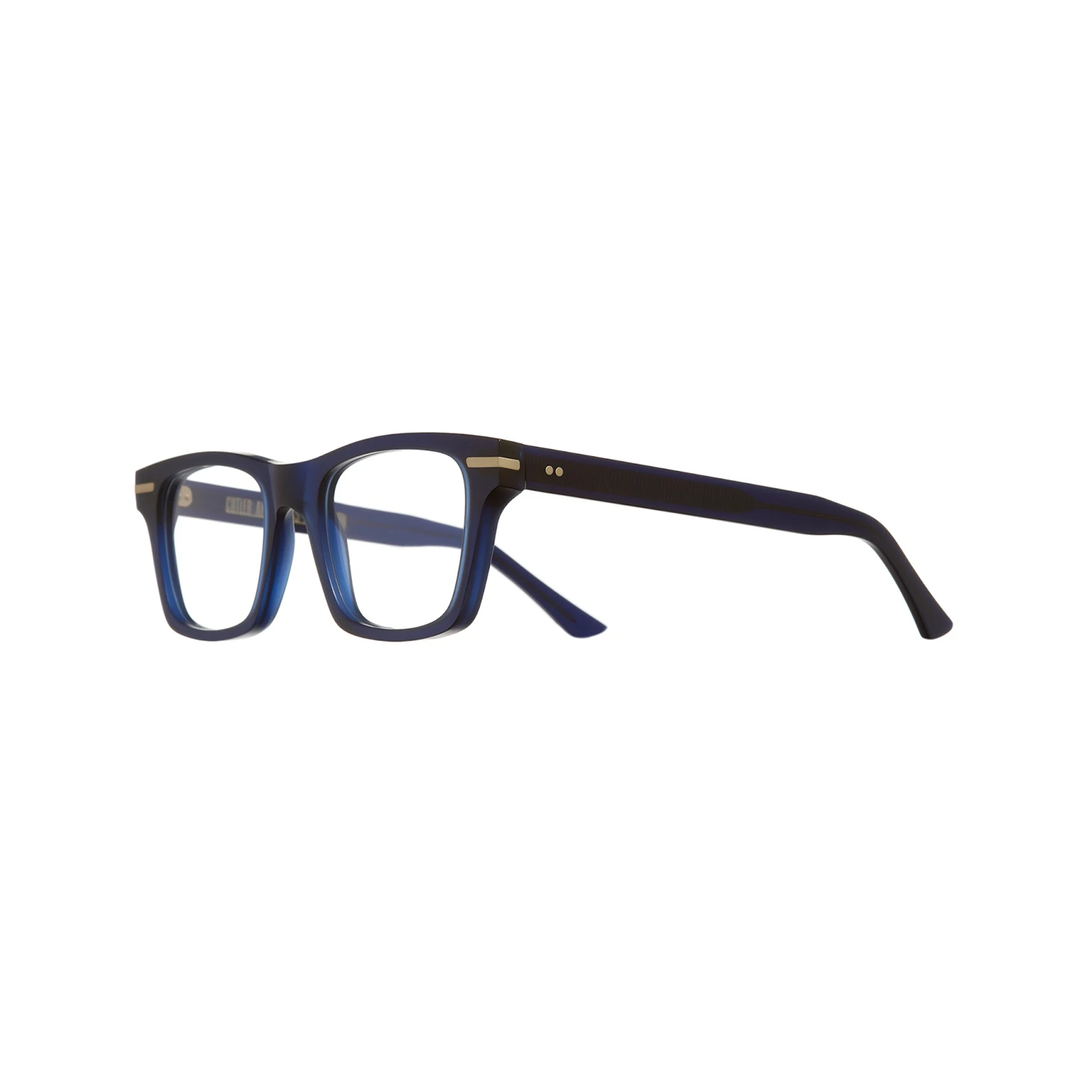 Cutler and Gross, 1337 Optical Rectangle Glasses - Classic Navy Blue