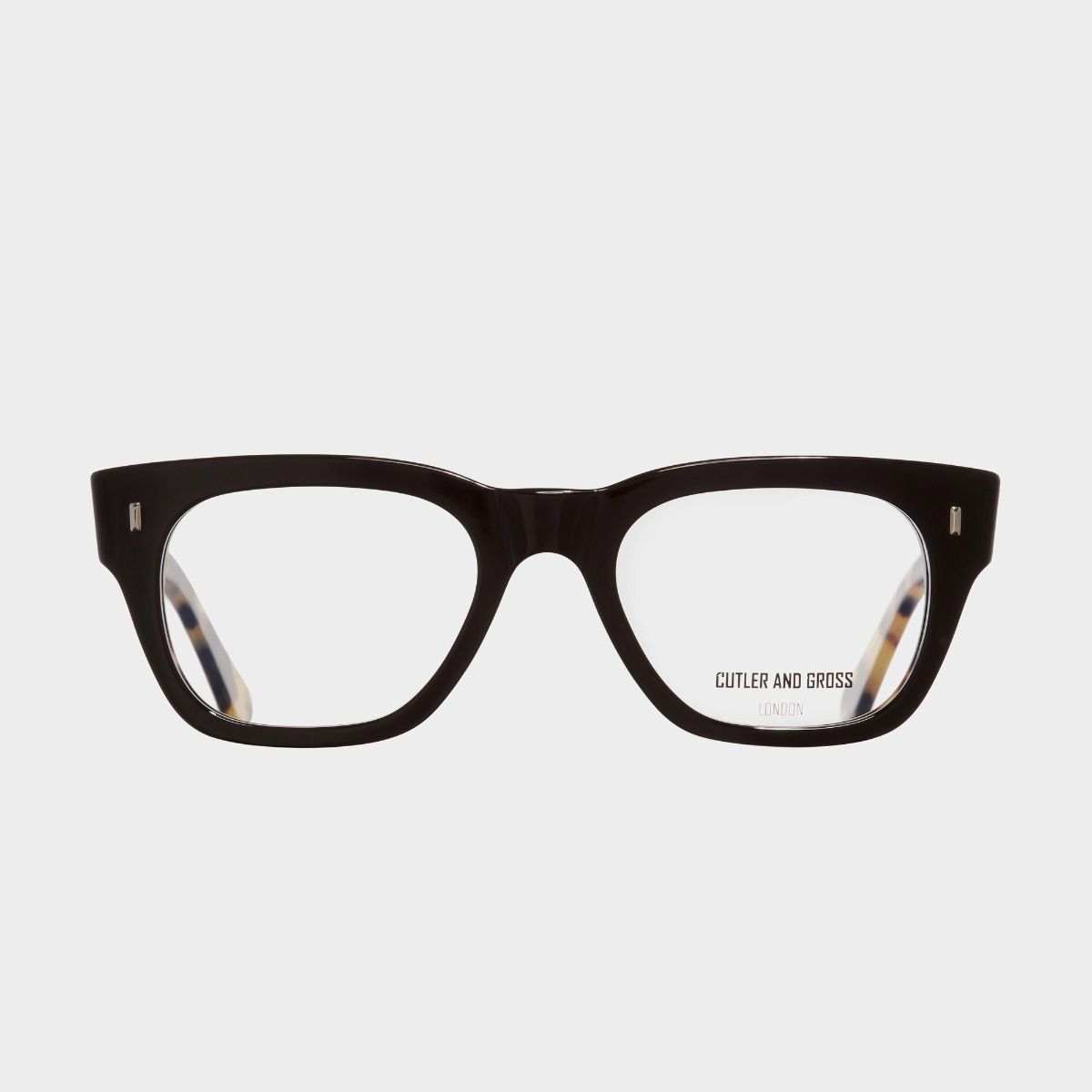 Cutler and Gross 0772V2 Optical Square Glasses - Black on Camo