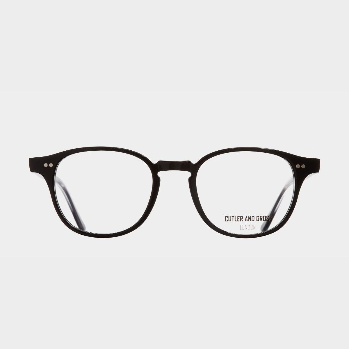 Cutler and Gross, 1312 Optical D-Frame Glasses (Small) - Black