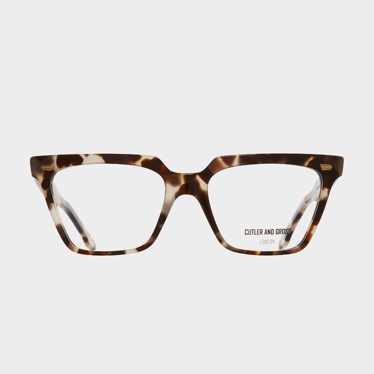 1346 Optical Square Glasses - Jet Engine Grey by Cutler and Gross
