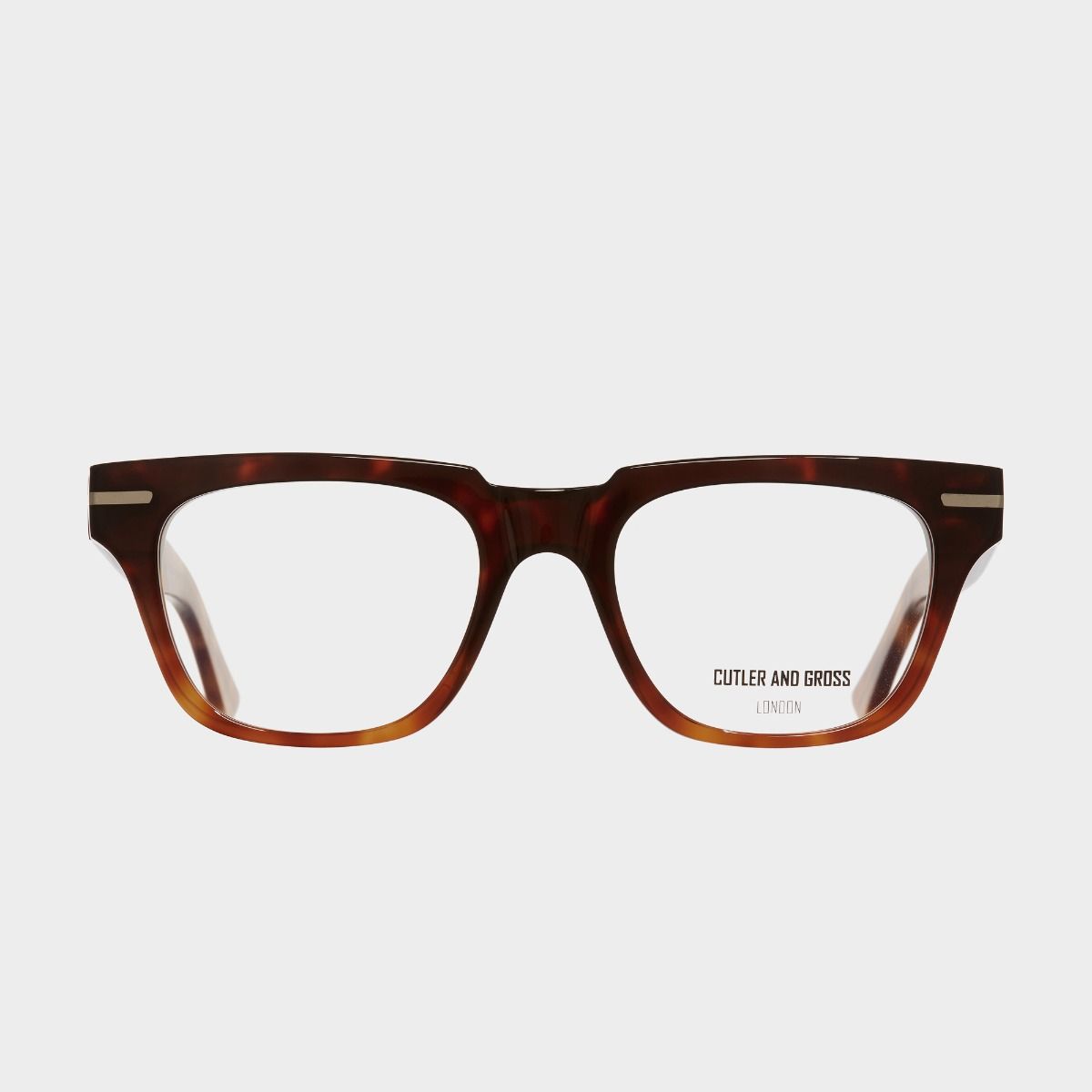 1355 Optical D-Frame Glasses - Whiskey