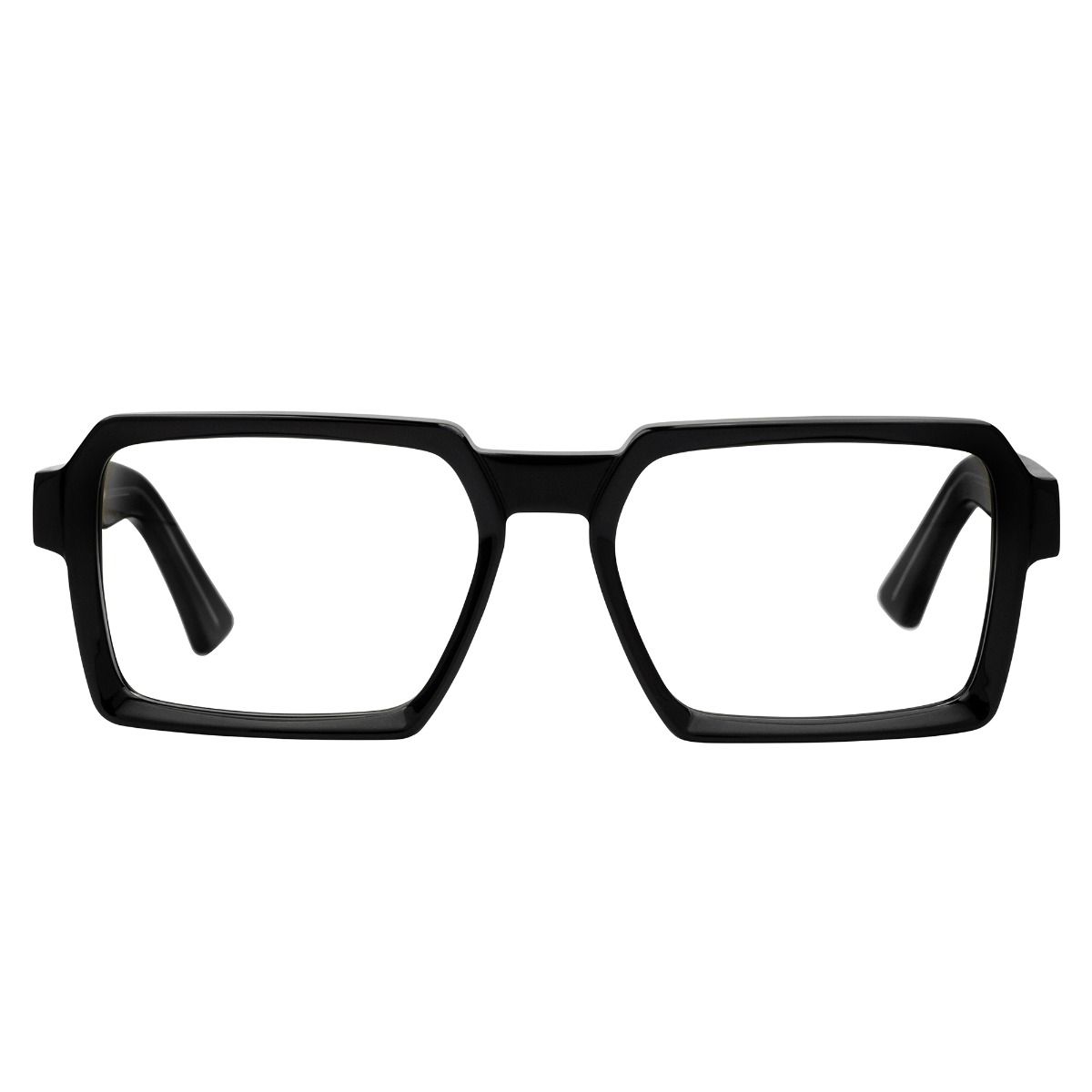 1385 Optical Square Glasses - Black