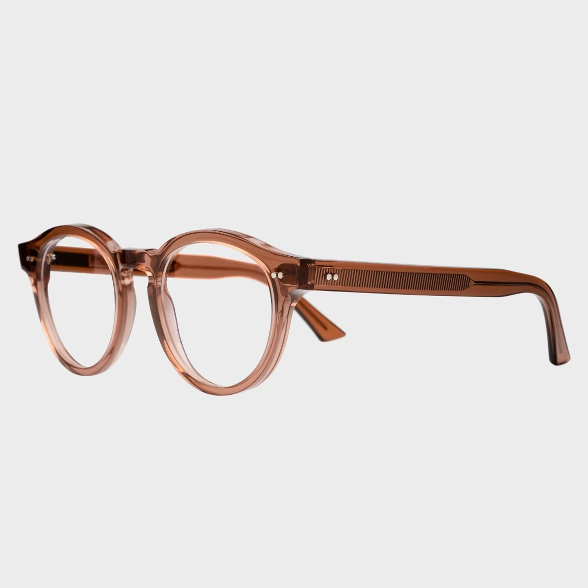 1378 Optical Round Glasses - Rhubarb / Brown