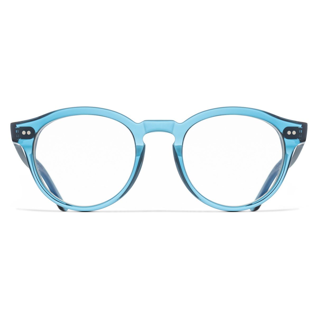 Cutler and Gross, 1378 Optical Round Glasses - Deep Teal