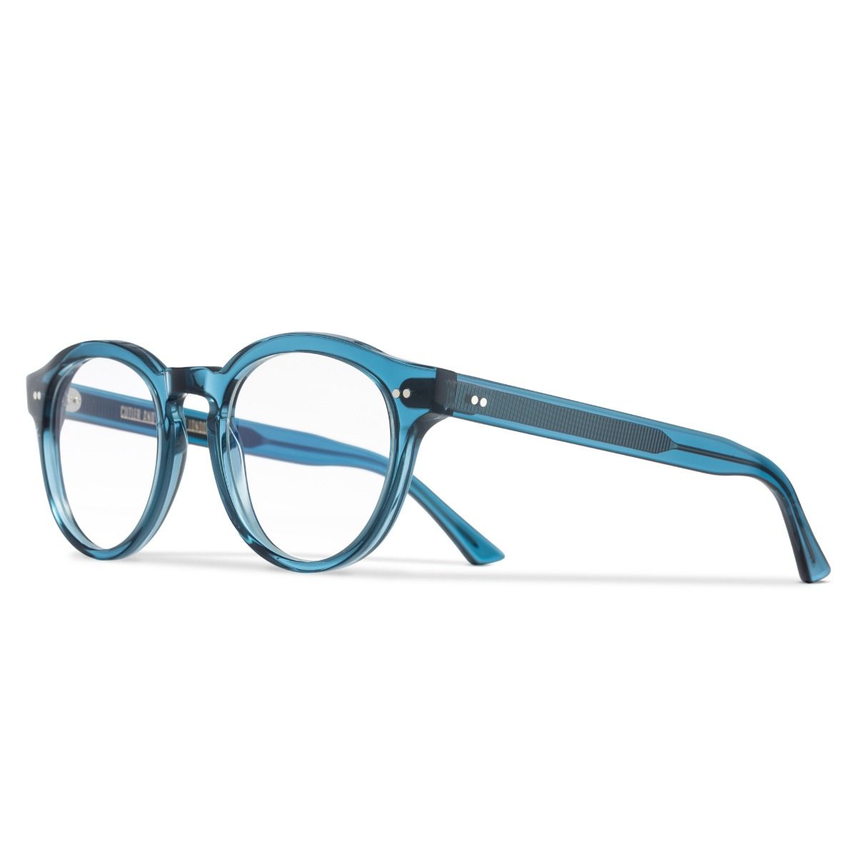 Cutler and Gross, 1378 Optical Round Glasses - Deep Teal