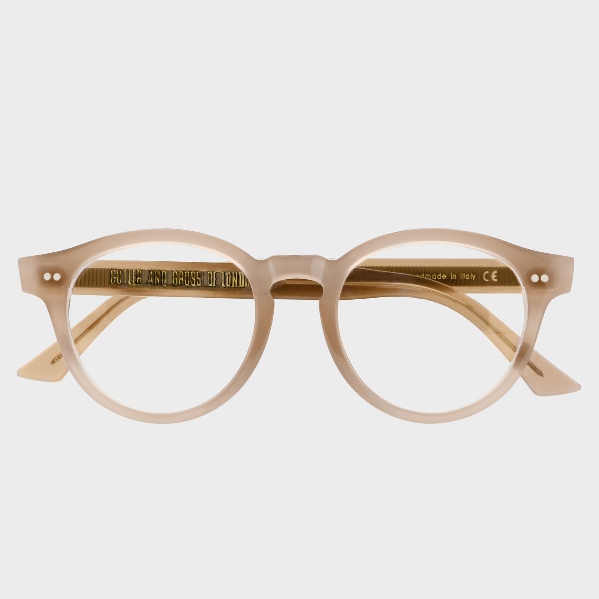 Cutler and Gross, 1378 Blue Light Filter Optical Round Glasses - Humble Potato
