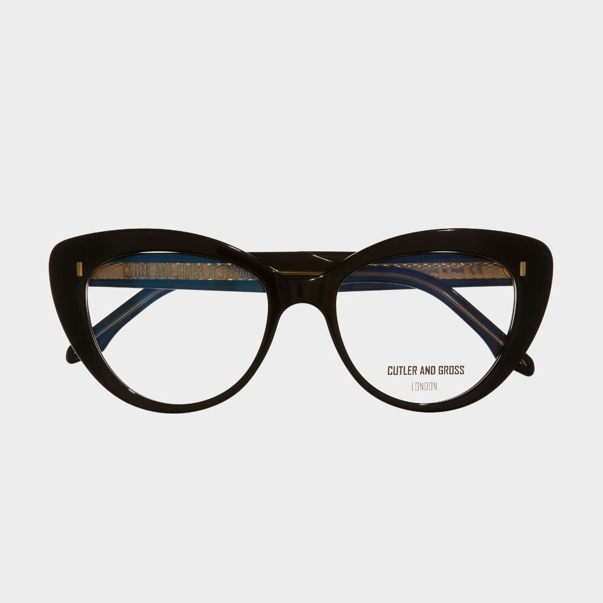1350 Optical Cat-Eye Glasses - Black