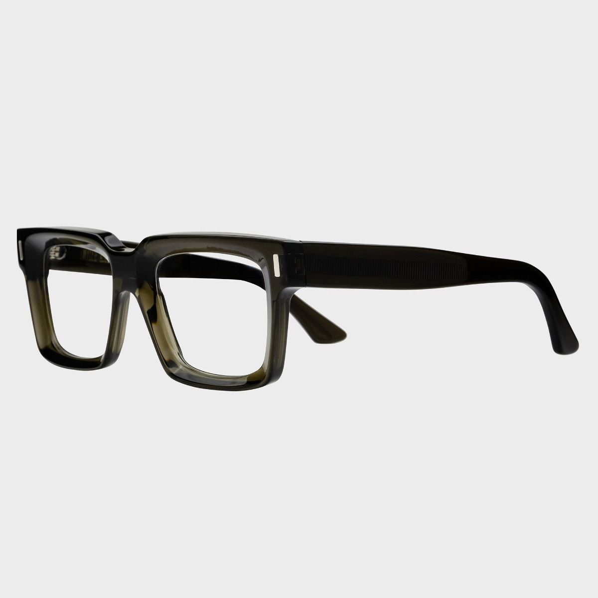 Cutler and Gross, 1386 Optical Square Glasses - Olive Green