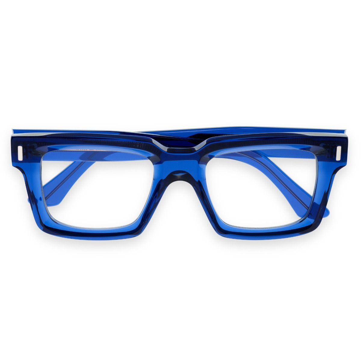 Cutler and Gross, 1386 Optical Square Glasses - Russian Blue