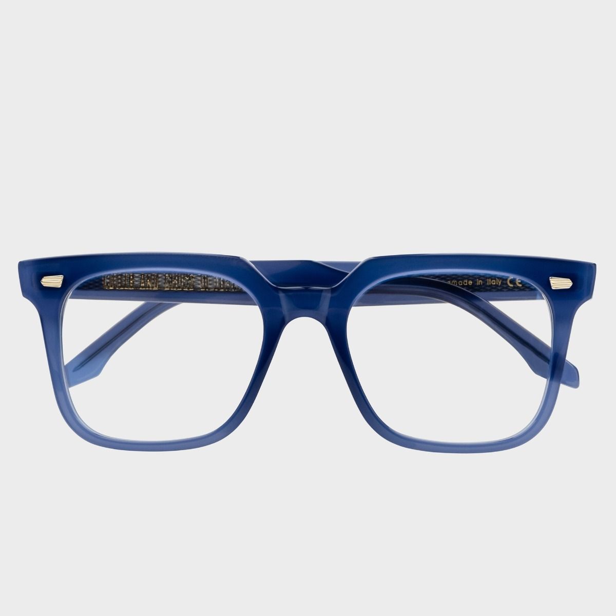 Cutler and Gross, 1387 Optical Square Glasses - Bowery Blue