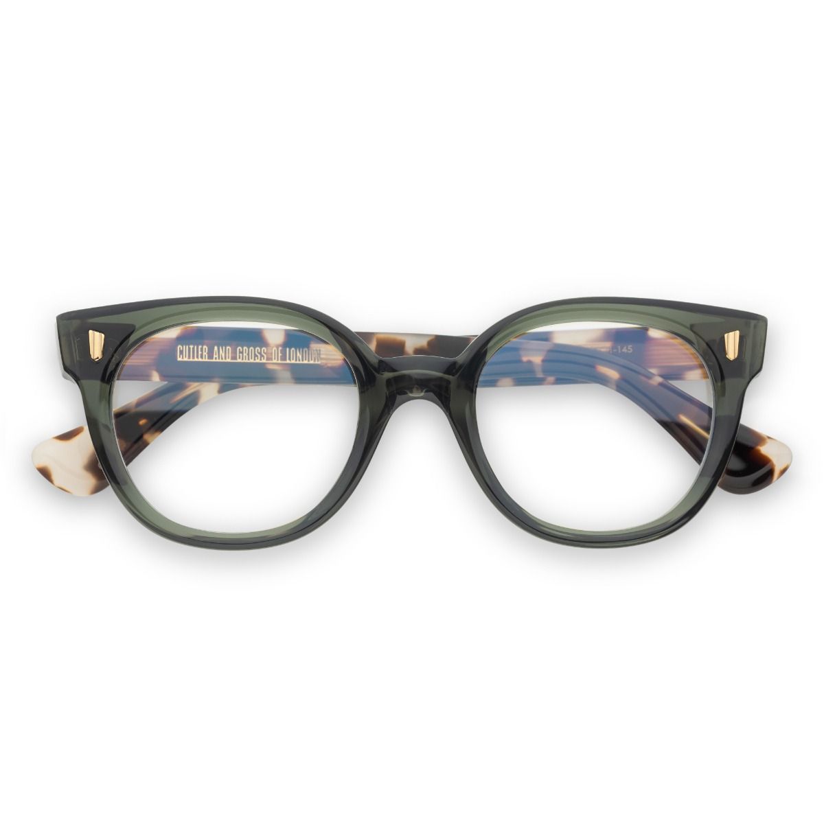 Cutler and Gross - 9298 Optical Cat Eye Glasses - Aviator Blue