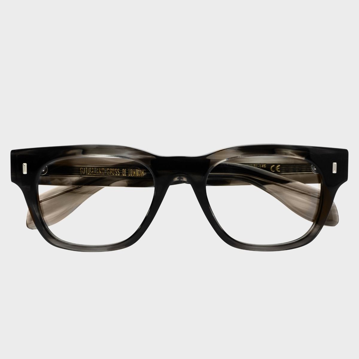 Cutler and Gross, 9772 Optical Square Glasses - Green Smoke