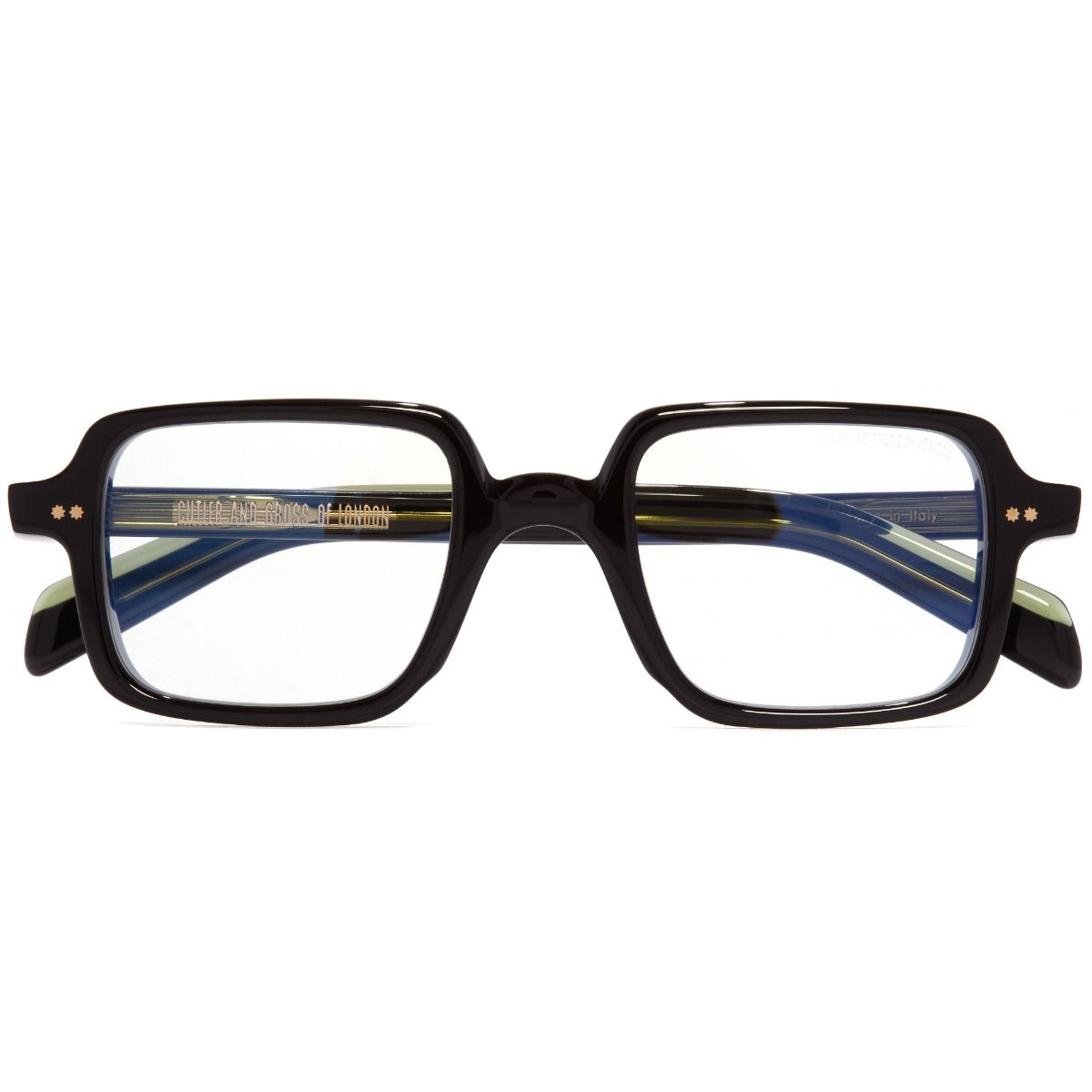 GR02 Rectangle Optical Glasses - Black by Cutler and Gross