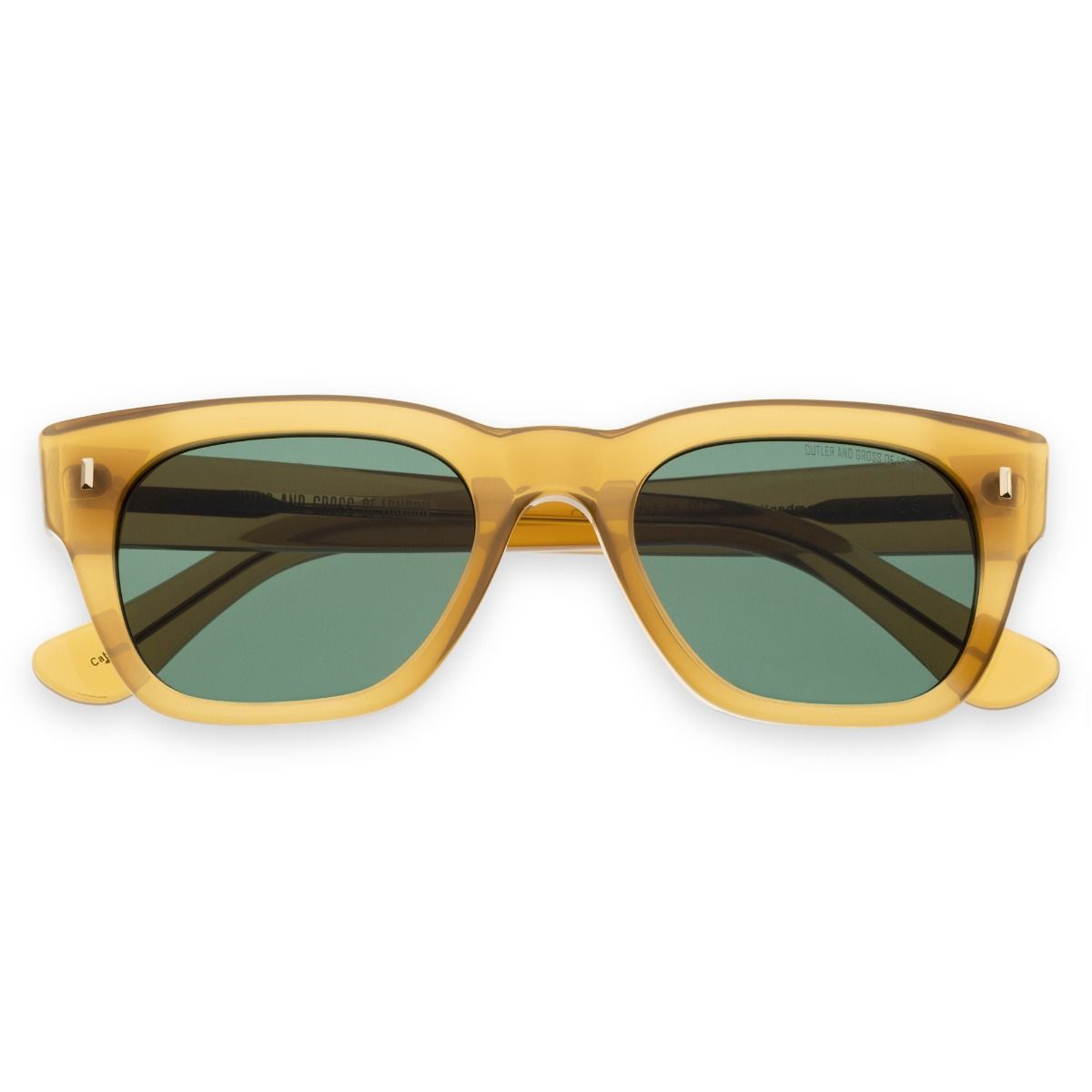 0772 V2 Square Sunglasses - Butterscotch by Cutler and Gross