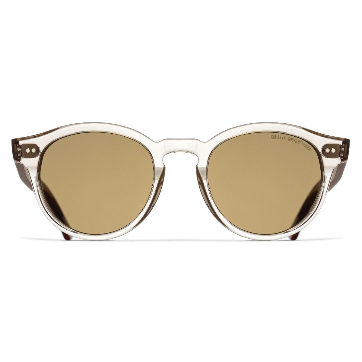 1378 Round Sunglasses - Granny Chic / Honey Turtle