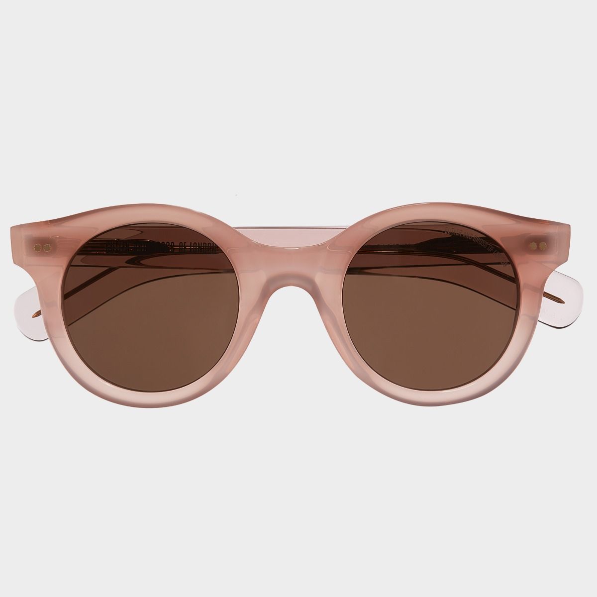Cutler and Gross, 1390 Round Sunglasses - Shell Pink