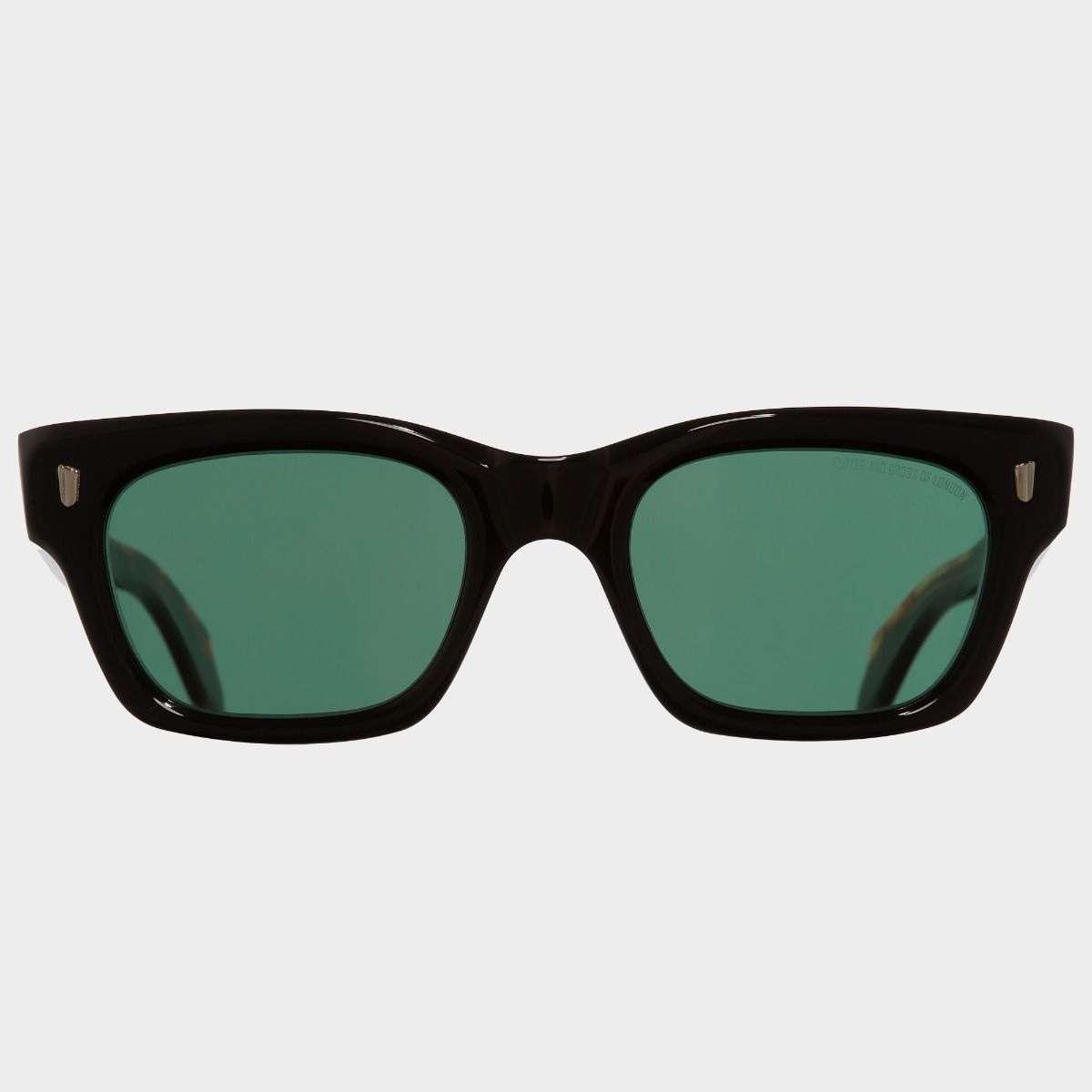 Cutler and Gross, 1391 Rectangle Sunglasses - Black